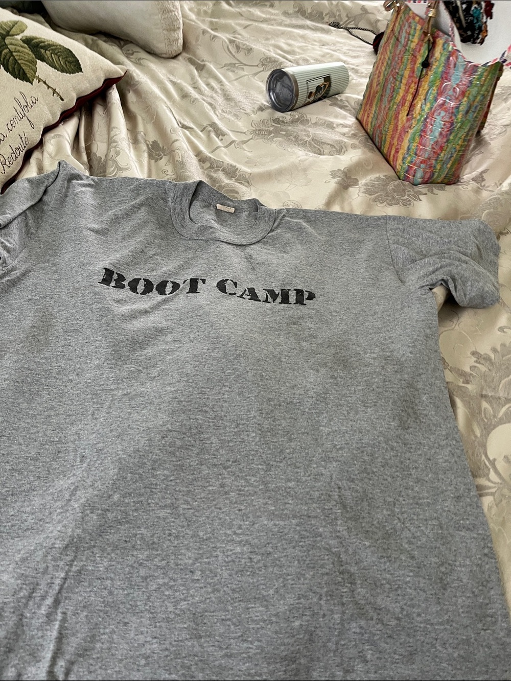 Boot Camp Gray Short Sleeve Tee